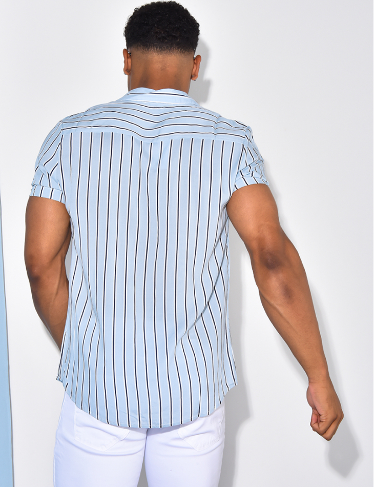 Chemise à rayures