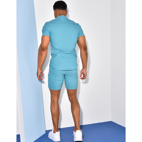 Ensmeble short et chemise