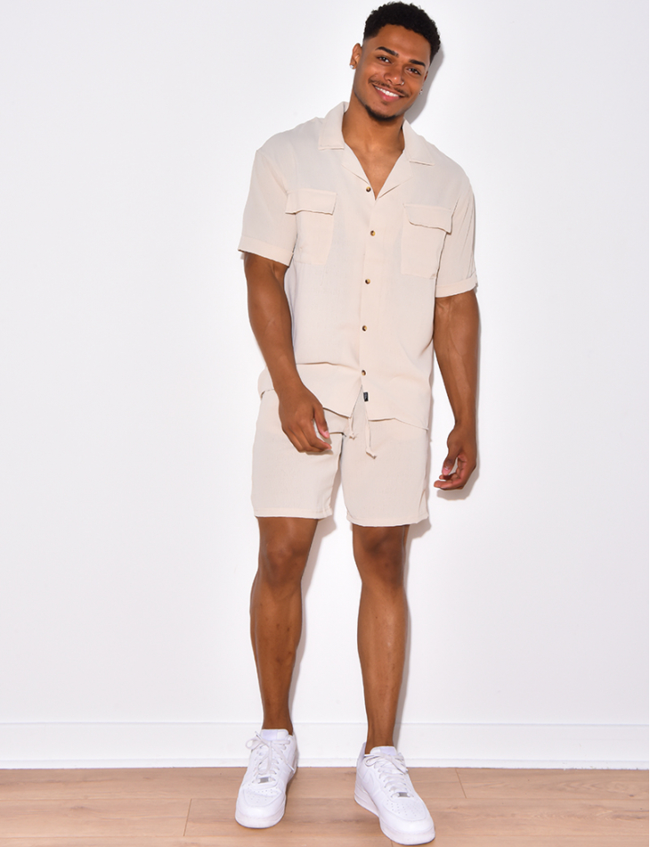 Ensemble chemise et short léger
