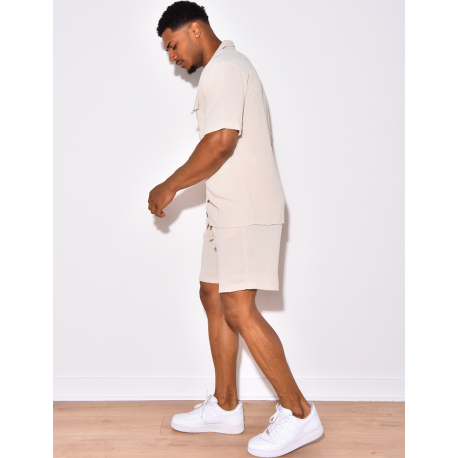 Ensemble chemise et short léger