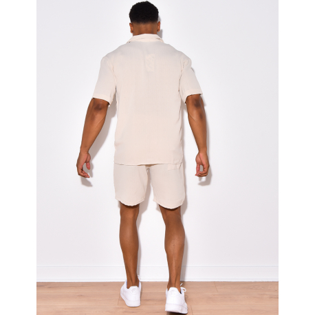 Ensemble chemise et short léger