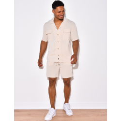 Ensemble chemise et short léger