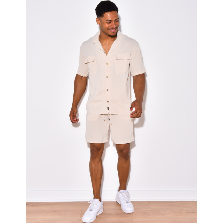 Ensemble chemise et short léger