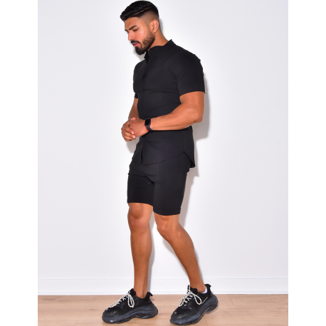 Ensemble chemise et short léger Ensemble chemise et short léger