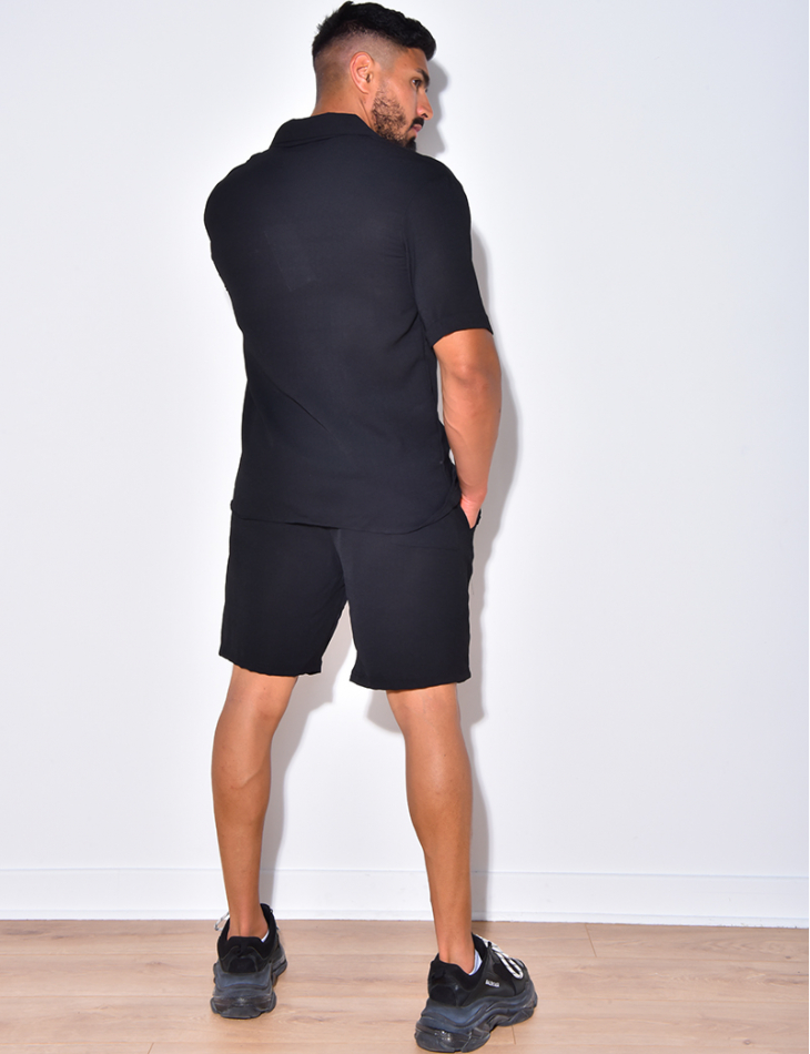 Ensemble chemise et short léger Ensemble chemise et short léger