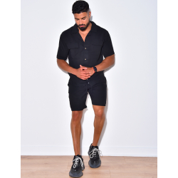 Ensemble chemise et short léger Ensemble chemise et short léger