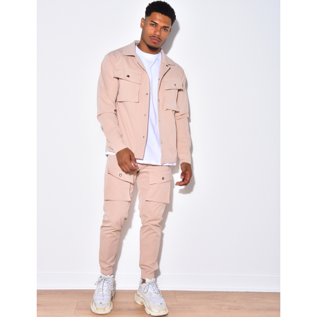 Ensemble chemise et pantalon cargo Ensemble chemise et pantalon cargo