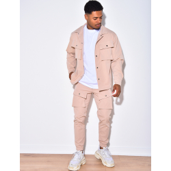 Ensemble chemise et pantalon cargo Ensemble chemise et pantalon cargo