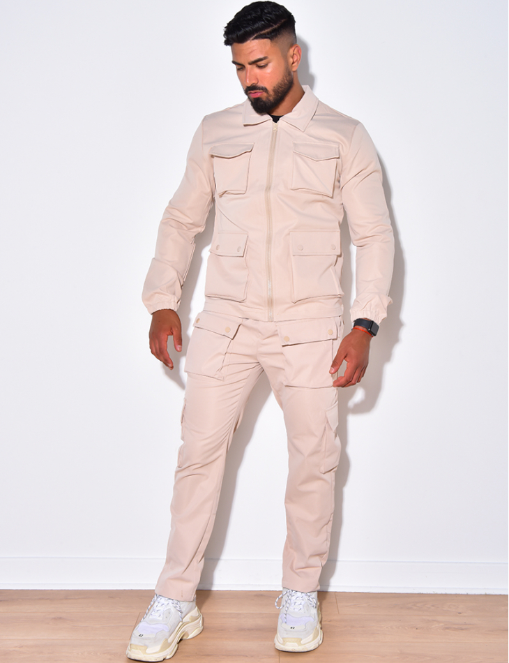 Veste cargo à poches