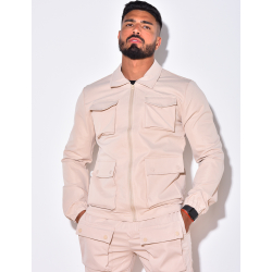 Veste cargo à poches