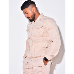 Veste cargo à poches