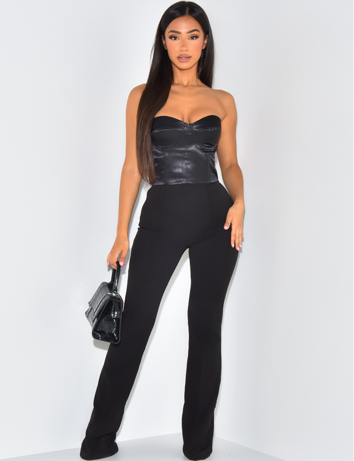 Pantalon de tailleur taille haute