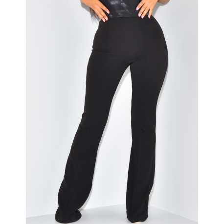 Pantalon de tailleur taille haute