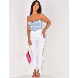 Jeans skinny taille haute Jeans skinny taille haute