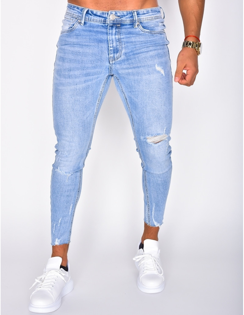 Ripped Light Jeans