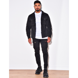 Ensemble chemise et pantalon cargo