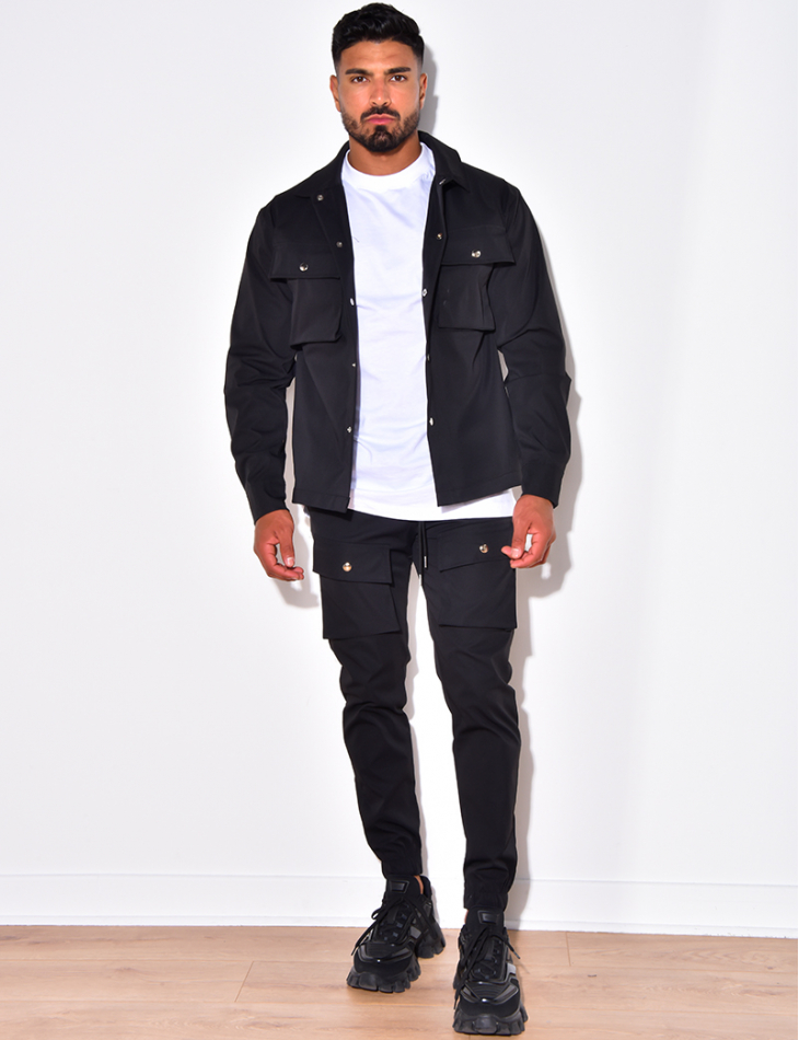 Ensemble chemise et pantalon cargo