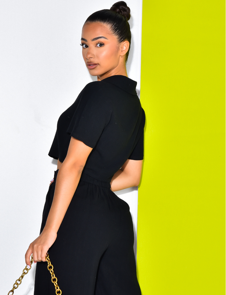 Chemise courte en lin Chemise courte en lin