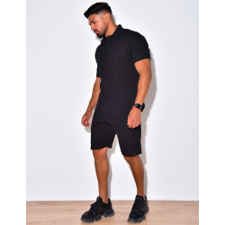 Ensemble short et t-shirt en lin