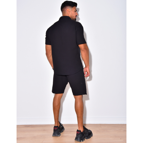 Ensemble short et t-shirt en lin