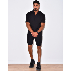 Ensemble short et t-shirt en lin