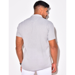 Chemise manches courtes à poches Chemise manches courtes à poches