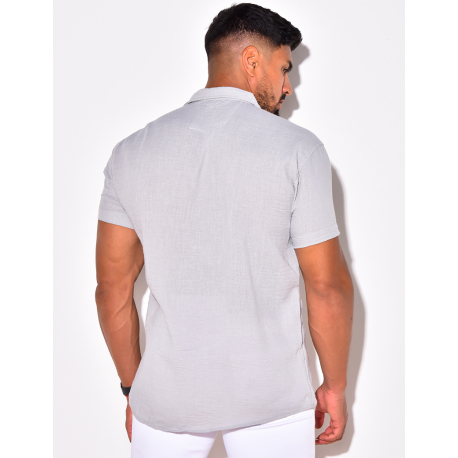 Chemise manches courtes à poches Chemise manches courtes à poches