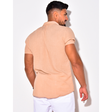 Chemise manches courtes à poches Chemise manches courtes à poches