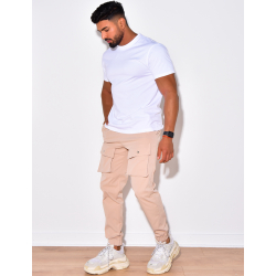 Pantalon cargo à poches Pantalon cargo à poches