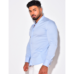 Chemise manches longues col rond