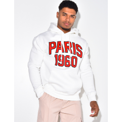 Sweat à capuche "PARIS 1960"