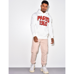 Sweat à capuche "PARIS 1960"