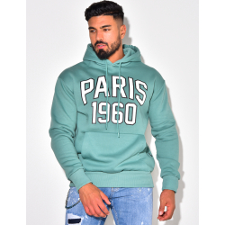 Sweat à capuche "PARIS 1960"