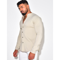 Chemise manches longues col rond Chemise manches longues col rond