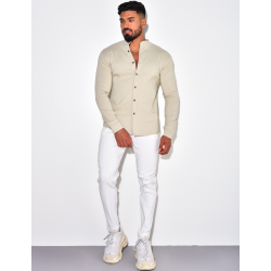 Chemise manches longues col rond Chemise manches longues col rond