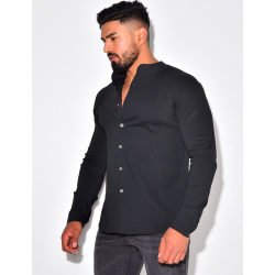 Chemise Anti-coupures Niveau 5 - Manches Longues, Col Rond - Protection Renforcée Pour Travaux à Risques (Taille XL)