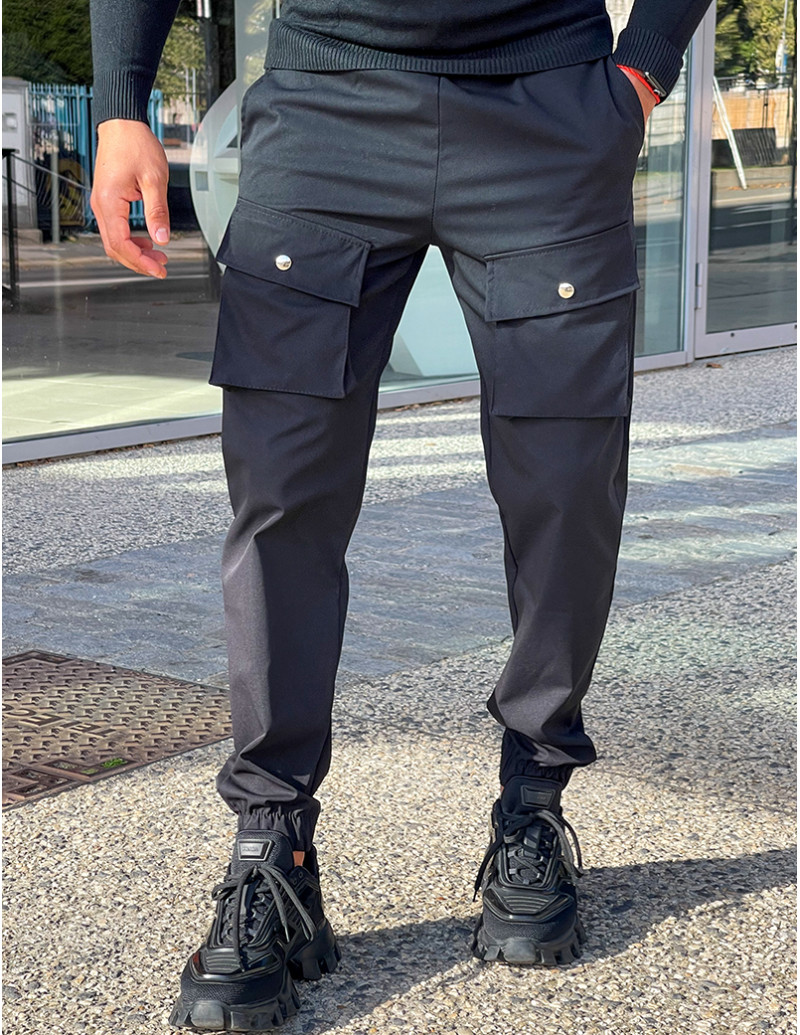 Pantalon cargo à poches