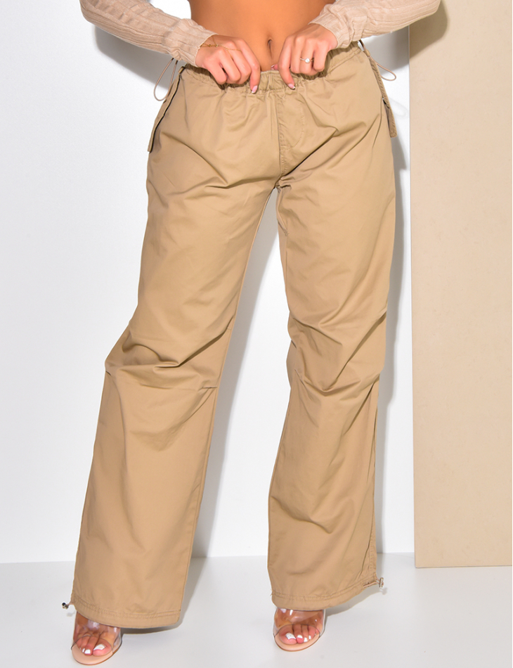 Pantalon large effet cargo Pantalon large effet cargo