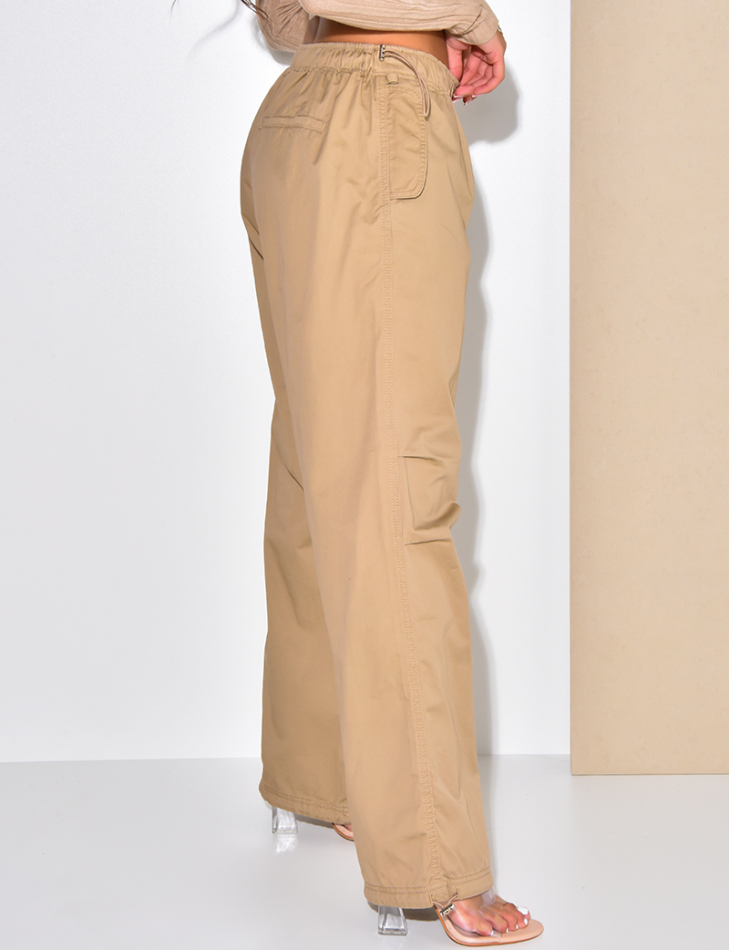 Pantalon large effet cargo Pantalon large effet cargo