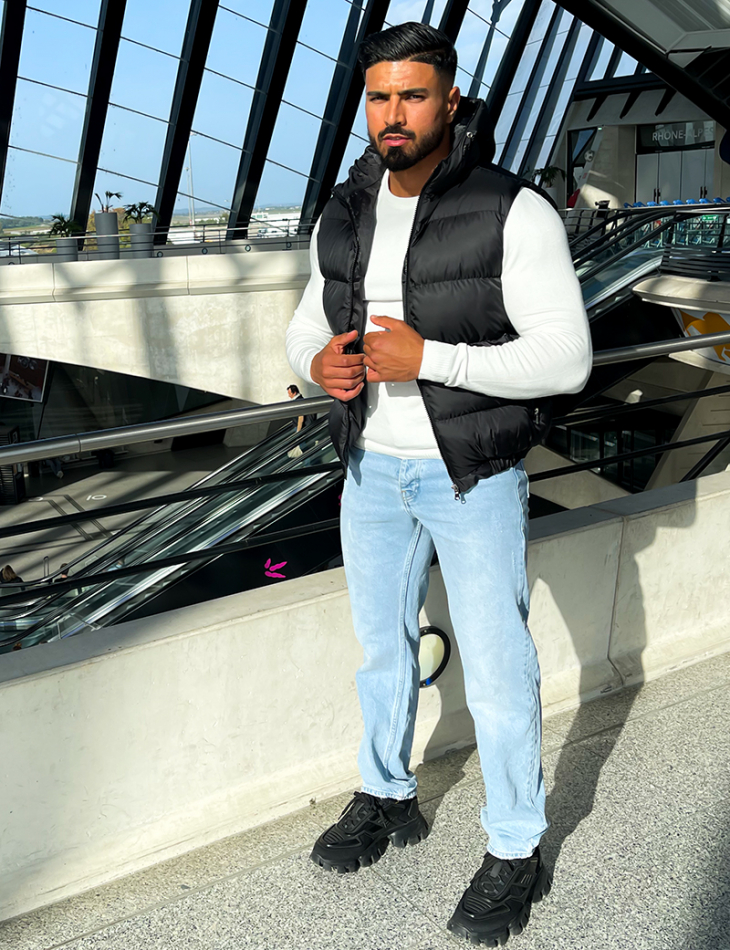 Doudoune matelassée sans manches Doudoune matelassée sans manches