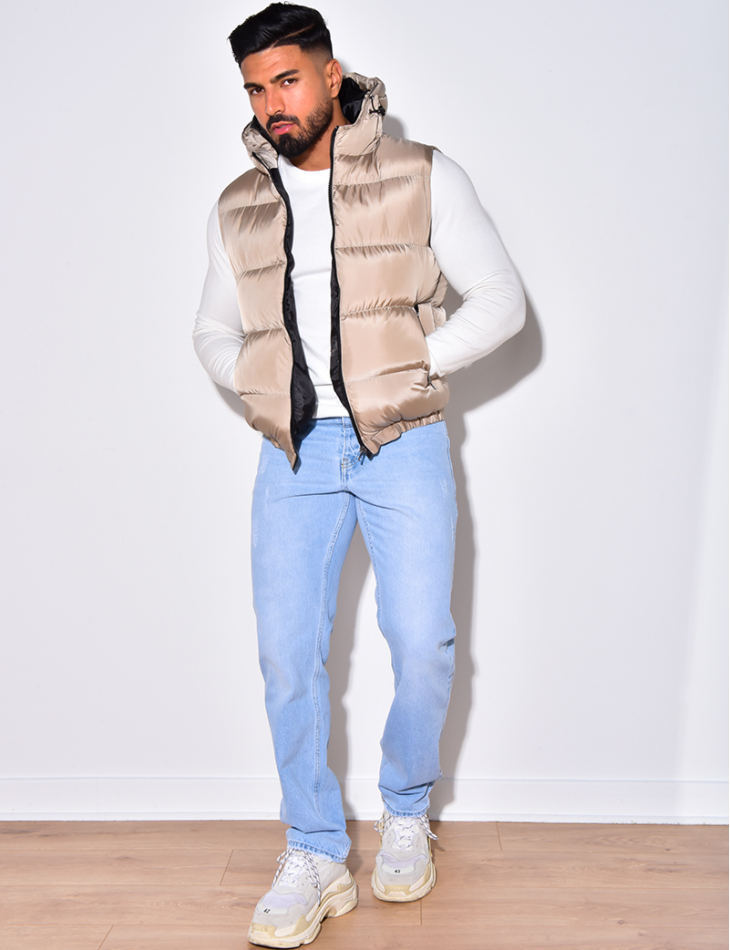 Doudoune matelassée sans manches