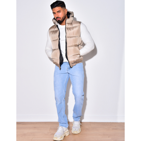 Doudoune matelassée sans manches