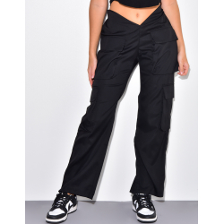 Pantalon fin cargo Pantalon fin cargo