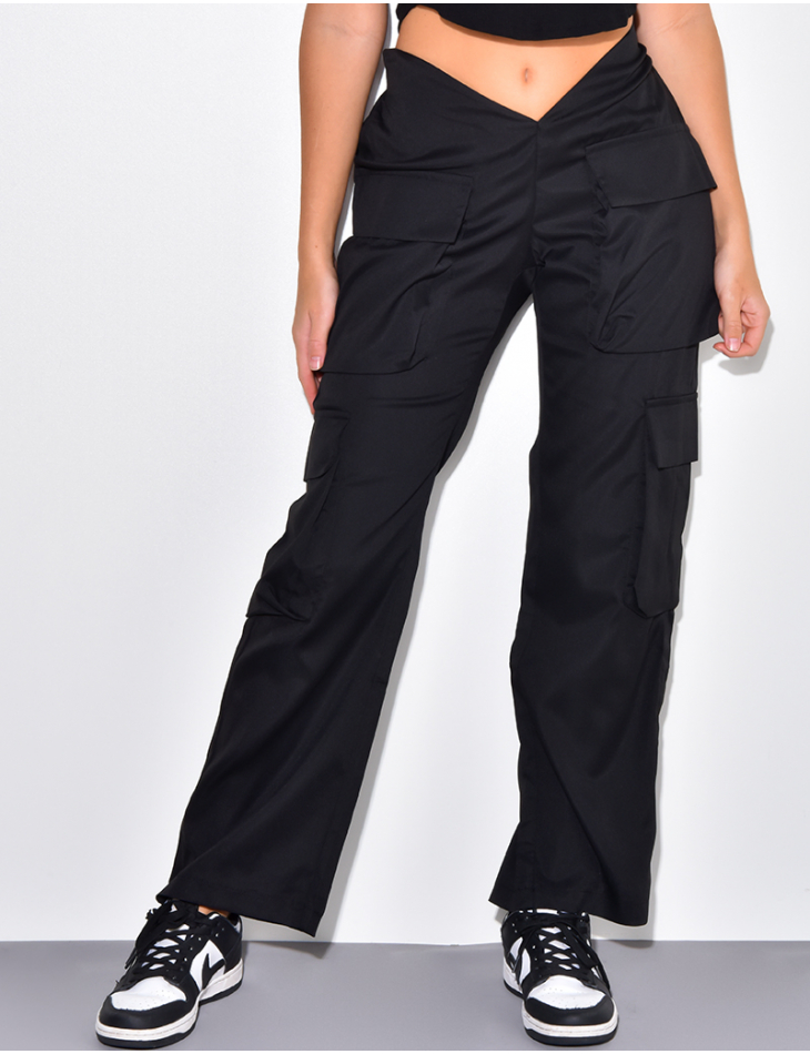 Pantalon fin cargo Pantalon fin cargo
