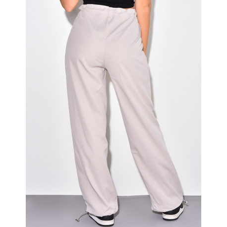 Pantalon fin large Pantalon fin large