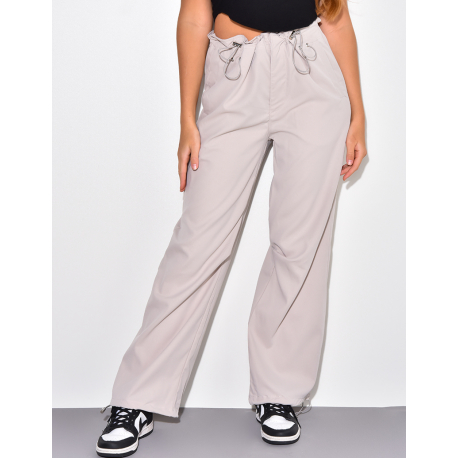 Pantalon fin large Pantalon fin large