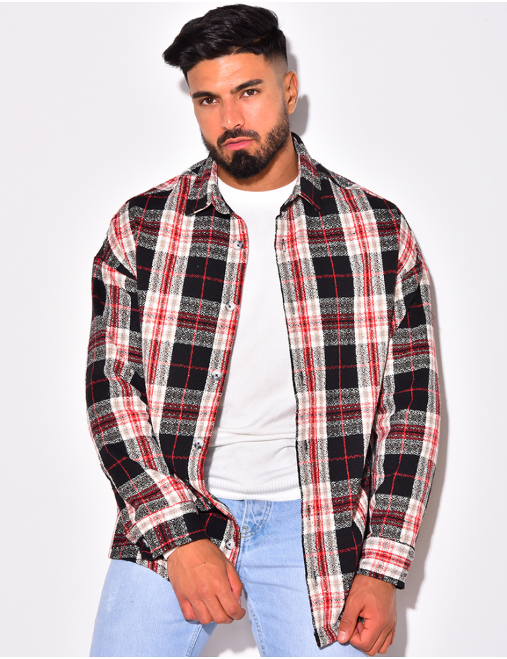 Chemise à carreaux