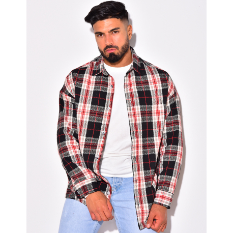 Chemise à carreaux