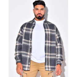 Chemise à carreaux oversize Chemise à carreaux oversize