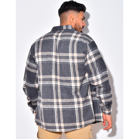 Chemise à carreaux oversize Chemise à carreaux oversize